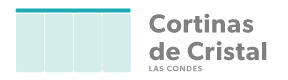 Logo Cortinas de Cristal Los Condes Móvil
